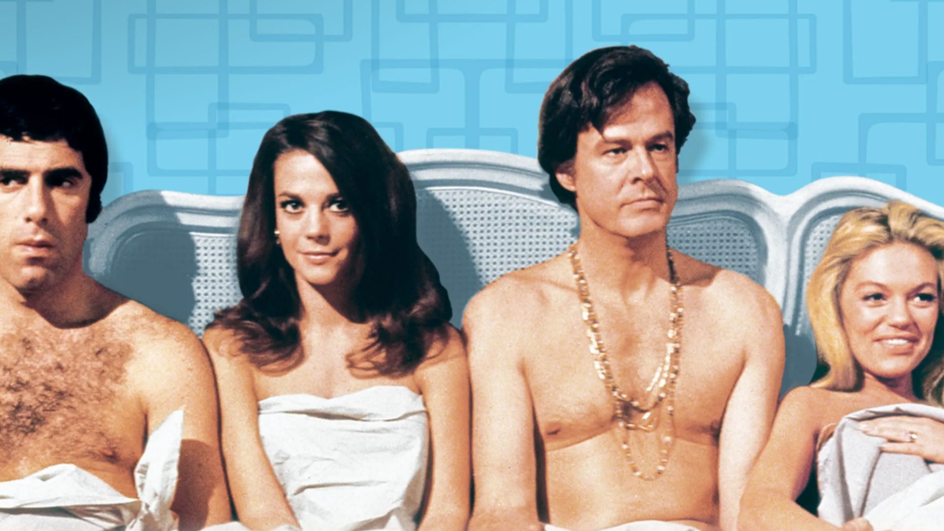 The movie follows the adventures of two Los Angeles couples (Image via Apple TV+)